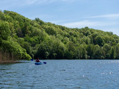Galeria zdjęć ze spływu kajakowego rzeką Radunią
