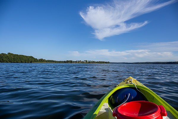 Trasy kajakowe po jeziorach